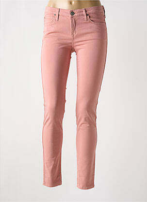 Pantalon slim roz LEE femeie