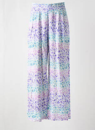 Pantalon larg violet LILI SIDONIO femeie