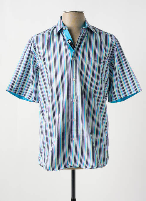 Cămașă cu mâneci scurte albastru YVES ENZO bărbat