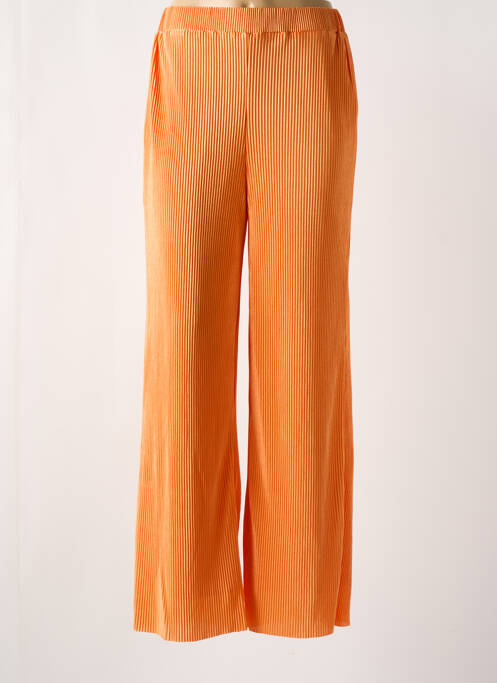 Pantalon larg portocaliu MOLLY BRACKEN femeie