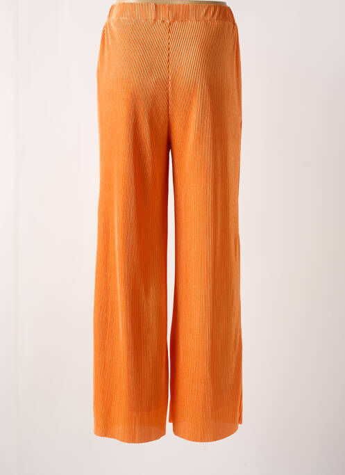 Pantalon larg portocaliu MOLLY BRACKEN femeie