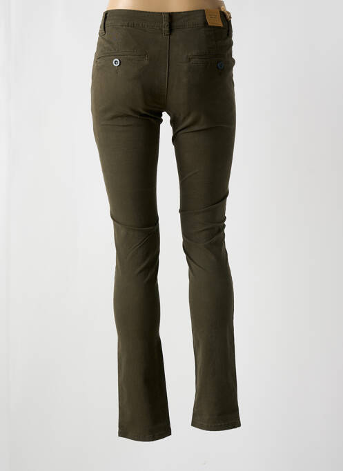 Pantalon chino verde LEEYO JEANS femeie