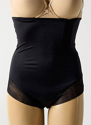 Chilot modelator efect material satinat negru TRIUMPH femeie