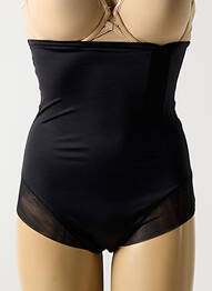 Chilot modelator efect material satinat negru TRIUMPH femme