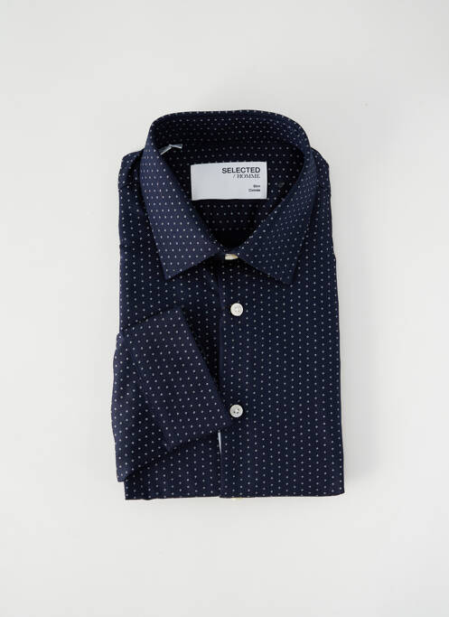Cămașă cu mâneci lungi albastru SELECTED bărbat