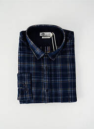 Cămașă cu mâneci lungi imprimeu scoțian albastru LEE COOPER homme