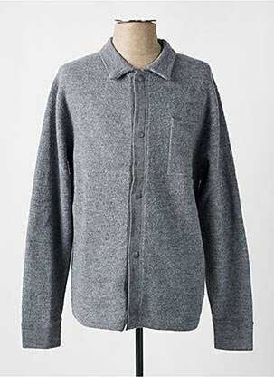 Vestă cu mâneci lungi gri SELECTED bărbat