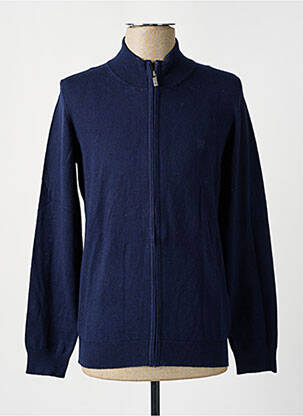 Vestă cu mâneci lungi albastru închis CAMBRIDGE bărbat