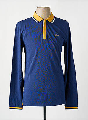 Polo mâneci lungi mâneci lungi albastru LEE COOPER bărbat