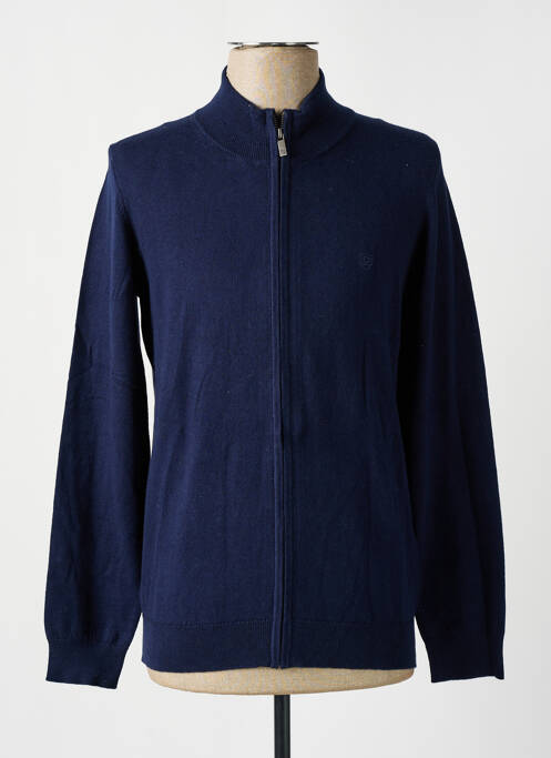 Vestă cu mâneci lungi albastru închis CAMBRIDGE bărbat