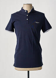 Polo țesătură jersey mâneci scurte albastru CAMBRIDGE homme