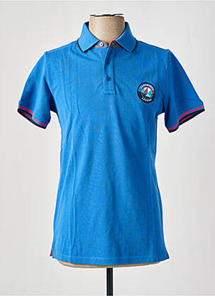 Polo albastru CAMBRIDGE bărbat