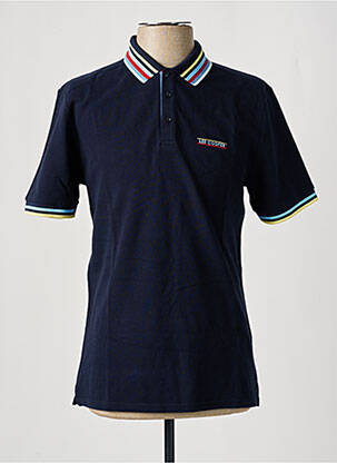 Polo croială dreaptă mâneci scurte albastru LEE COOPER bărbat
