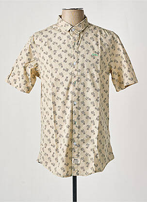 Cămașă cu mâneci scurte bej LEE COOPER bărbat