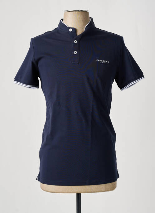 Polo albastru CAMBRIDGE bărbat