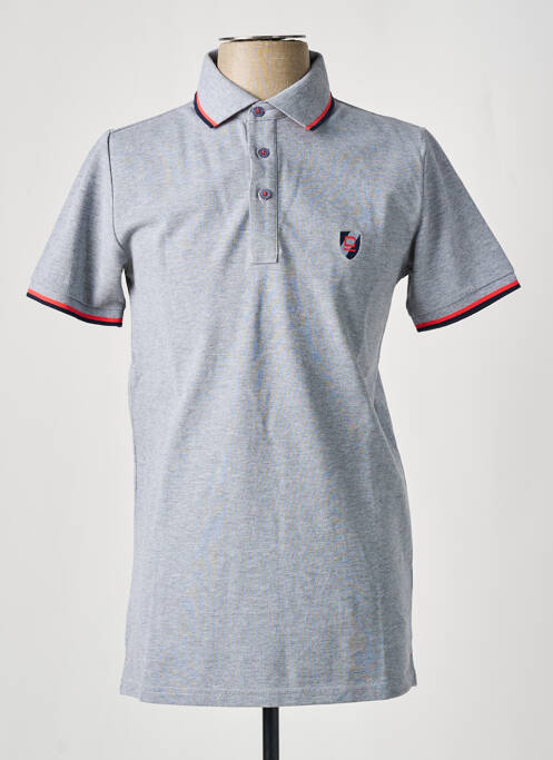 Polo gri CAMBRIDGE bărbat