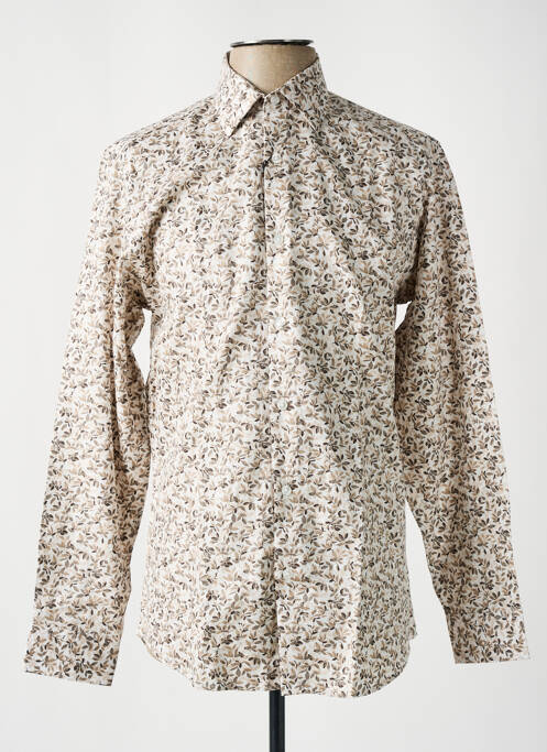 Cămașă cu mâneci lungi bej SELECTED bărbat