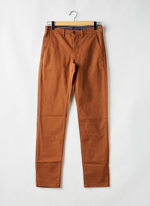 Pantalon chino maro CAMBRIDGE bărbat