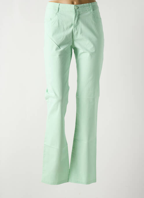 Pantalon drept verde MULTIPLES femeie