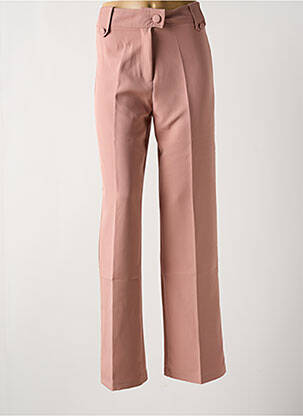 Pantalon drept roz MULTIPLES femeie