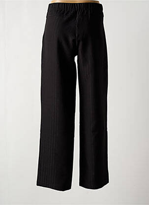 Pantalon drept talie elastică negru MULTIPLES femeie