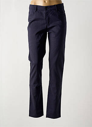 Pantalon slim buzunare albastru MULTIPLES femeie