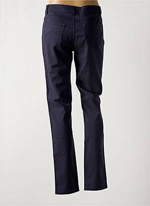 Pantalon slim buzunare albastru MULTIPLES femeie