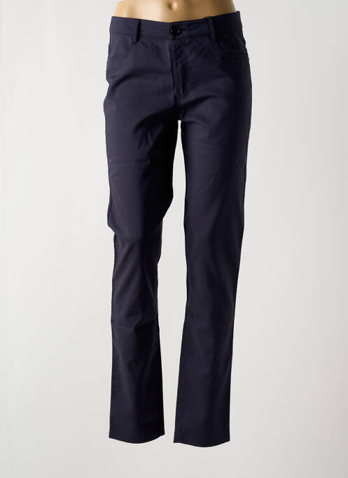 Pantalon slim albastru MULTIPLES femeie
