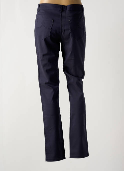 Pantalon slim albastru MULTIPLES femeie