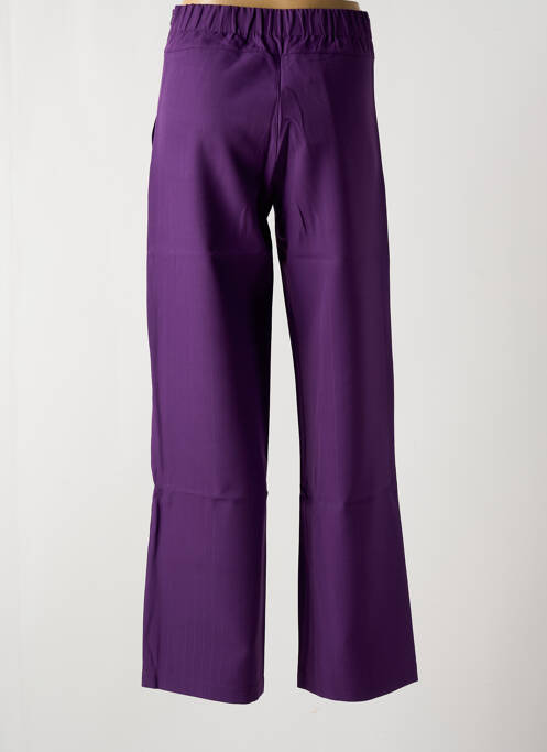 Pantalon drept violet MULTIPLES femeie