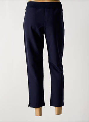 Pantalon 7/8 talie elastică albastru MULTIPLES femeie