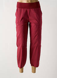 Pantalon 7/8 talie înaltă talie înaltă roșu MULTIPLES femme