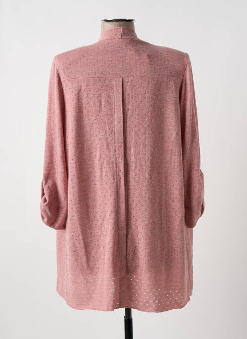 Vestă cu mâneci lungi roz MULTIPLES femeie