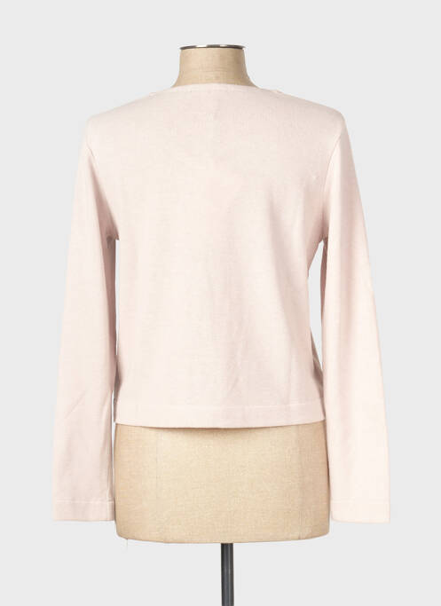 Vestă cu mâneci lungi roz MALOKA femeie