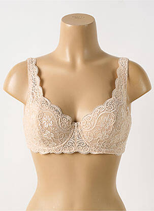 Sutien efect material satinat top sutien modelat piele TRIUMPH femeie