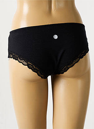 Shorty broderie dantelă de calais negru PETITES CULOTTÉES femeie