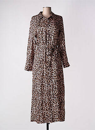 Rochie lungă maro LA PETITE ETOILE femeie