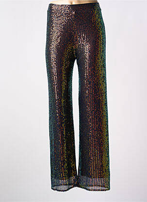 Pantalon larg negru LA PETITE ETOILE femeie