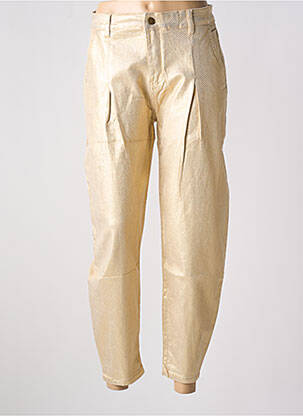 Pantalon 7/8 auriu MEISÏE femeie