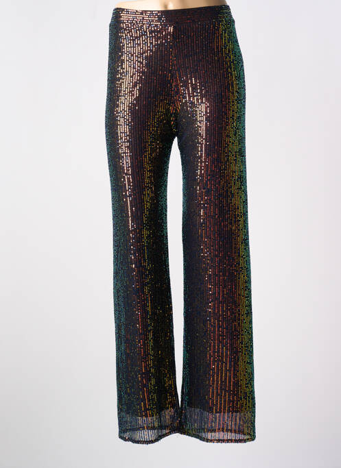 Pantalon larg negru LA PETITE ETOILE femeie