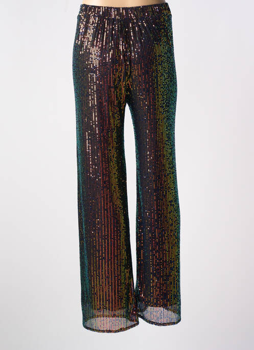 Pantalon larg negru LA PETITE ETOILE femeie