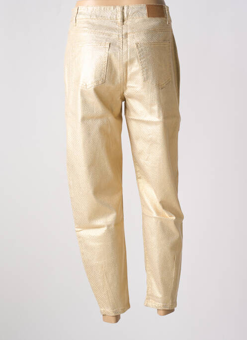 Pantalon 7/8 talie înaltă talie înaltă auriu MEISÏE femme