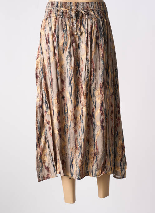 Fustă lungă gri MEISÏE femeie