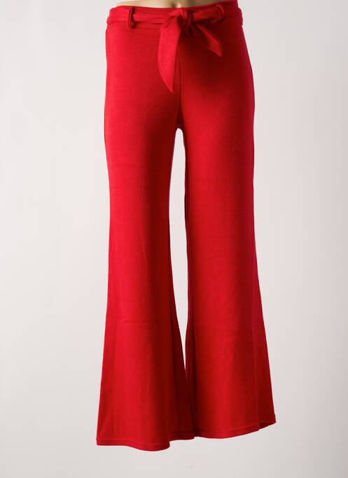 Pantalon evazat roșu MULTIPLES femeie