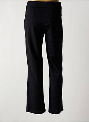 Pantalon drept talie elastică negru MULTIPLES femeie