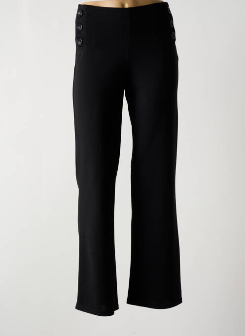 Pantalon drept negru MULTIPLES femeie