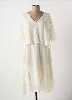 Rochie midi alb MULTIPLES femeie