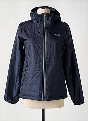 Geacă matlasată albastru SLAM femeie