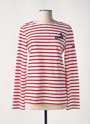 Top roșu SAINT JAMES femeie