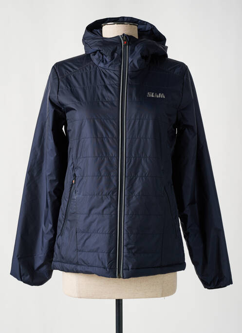 Geacă matlasată albastru SLAM femeie